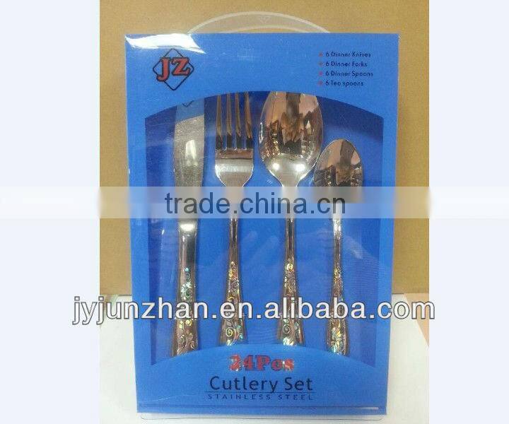 Colorful metal fork made in Jieyang factory directly /// New comming!