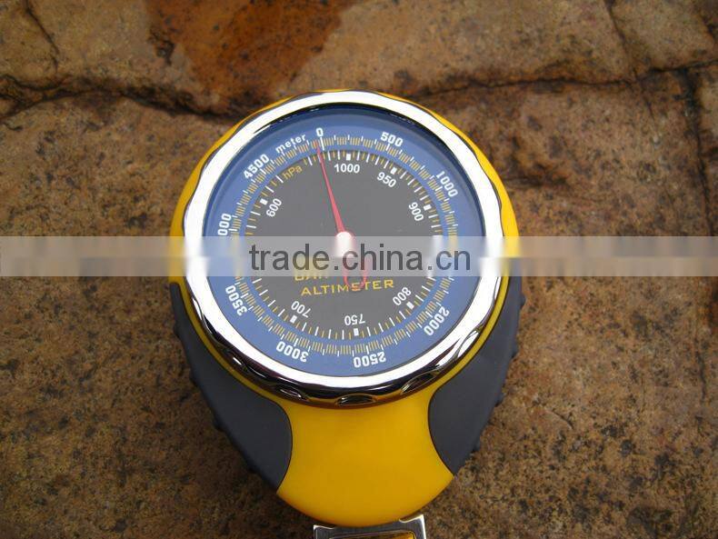 Outdoor sport 4 in 1 digital watch altimeter barometer with compass thermometer