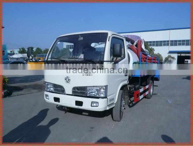 Bottom price vacuum pump waste water carrier truck