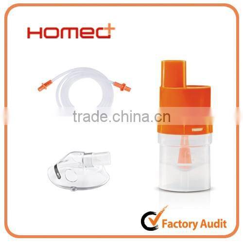 Nebulizer with aerosol mask and tube