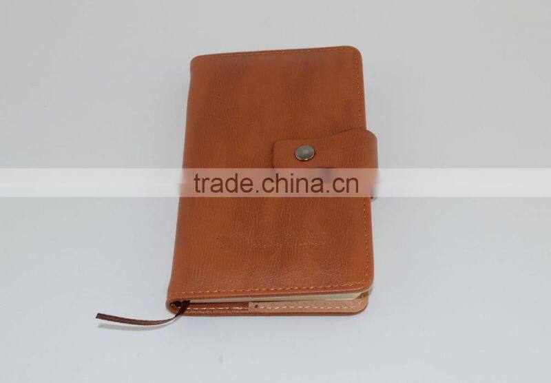 Classical Corporate leather notebook gift set with ballpoint pen 8GB USB