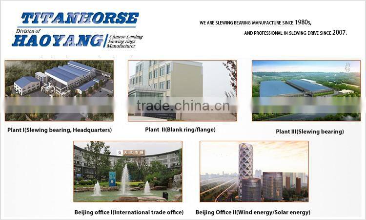 Slew Drive for solar parabolic trough