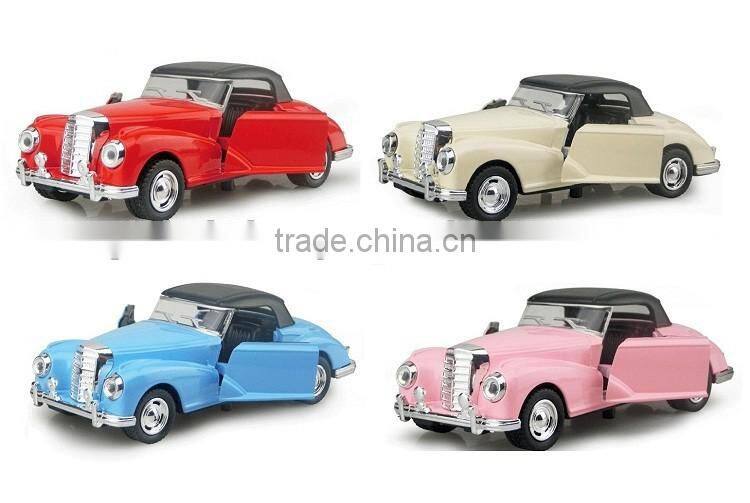 Retro Mini Vehicle Model Car toy with music & Light