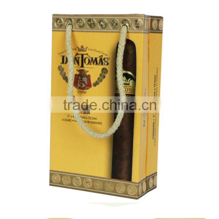 Packaging box Industrial Use and Glossy Lamination Printing Handling spanish cedar cigar box