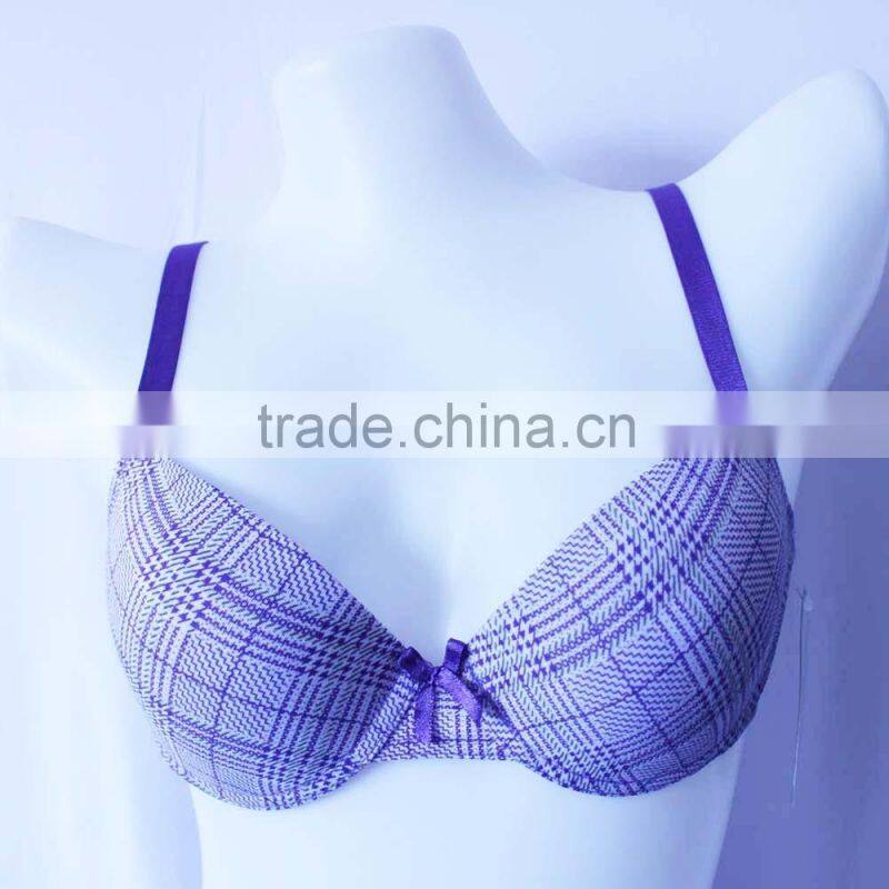 China bra factory OEM service girls underwear bra new design