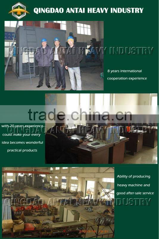 Q69 series pass-through type steel plate and H beam cleaning shot blast machine