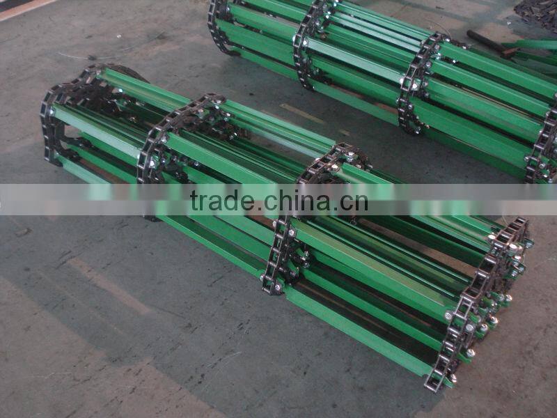 agricultural feeder house chain A557 with chorme pin and every 4 links fitting one black U-Slat