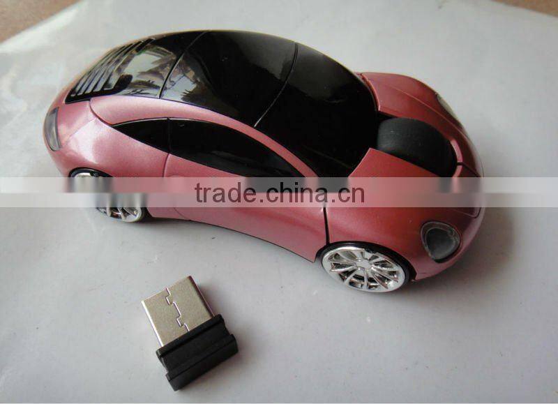 Latest mouse fishional car shape wireless optical mouse