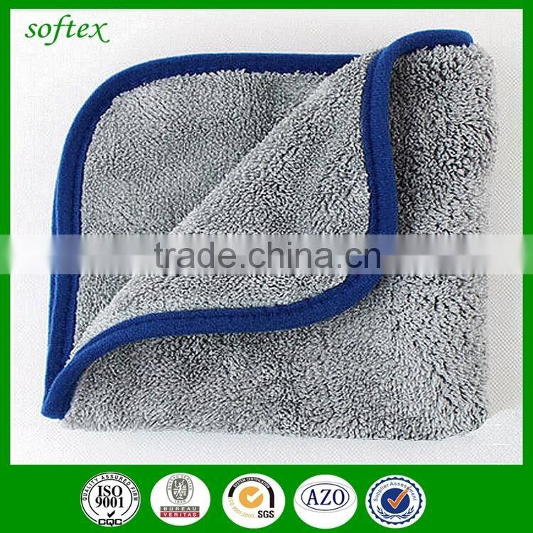 superfine fibers wipes cloth 40x60 microfiber towel car thick