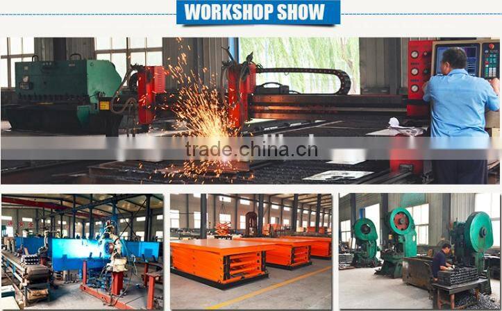 Full electric work platform scissor working platform lift table sel-propelled lifters with CE