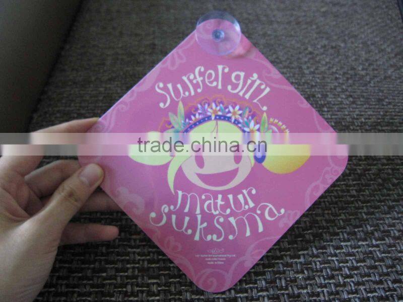 rectangle Car vinyl magnetic sign (M-CS114)