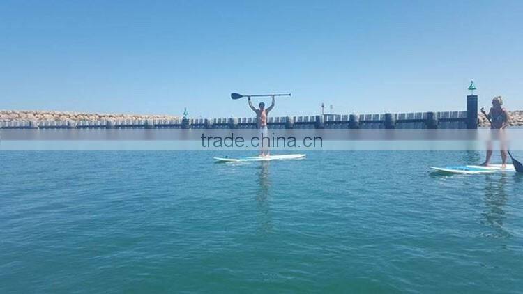 Best quality lightest carbon fiber stand up paddle boarding with light brushed painting