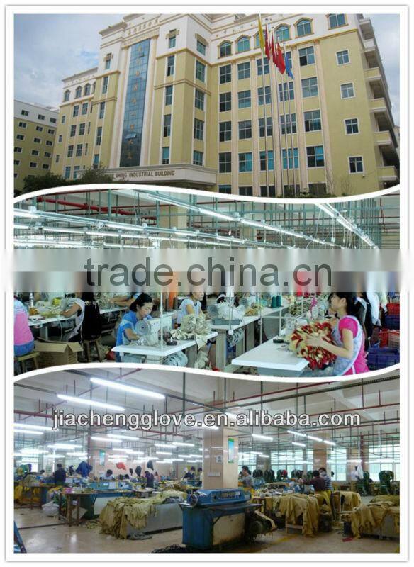 JS412CACBGD Natural Cow Grain Leather Safety Glove for sale