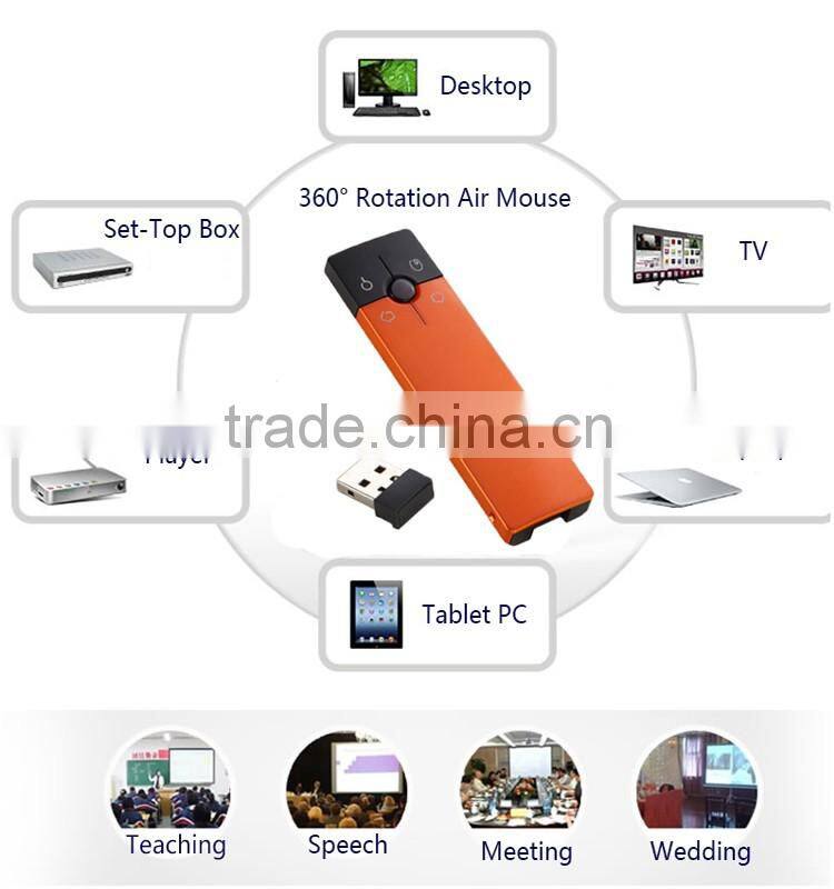 2016 Gleese OEM Manufacturer 2.4G Wireless Optical Remote Air Mouse Pen