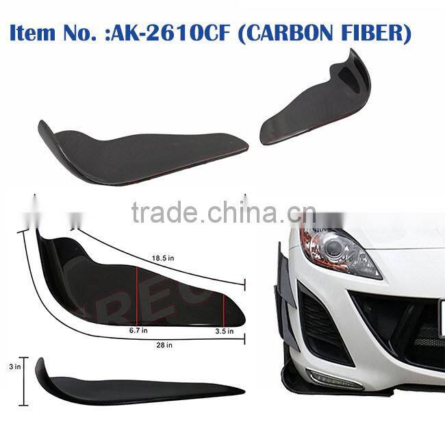 High quality Universal Carbon Fiber Front Lip bodykit