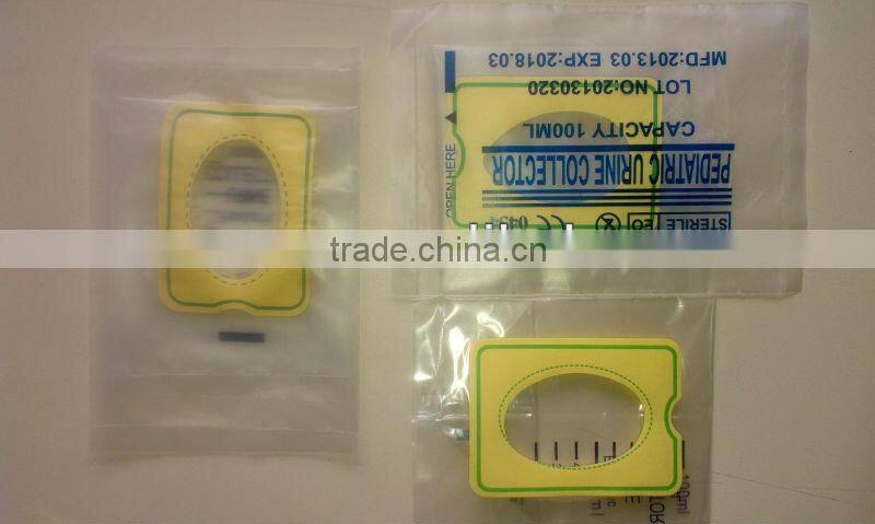 Paediatric urine bag