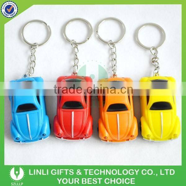 Advertising Led Flashlight Keyring Car Souvenirs