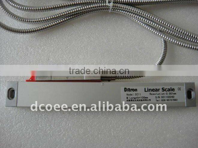 24V linear glass scale(measuring length 100mm)