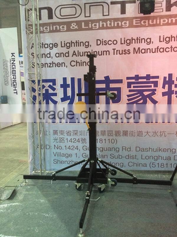 200kg steel heavy duty dj aluminum moving head line array tower truss lift tower/elevator tower