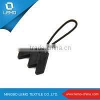 Shanghai Custom Logo PVC Cord Zipper Puller, Replacement Zipper Puller