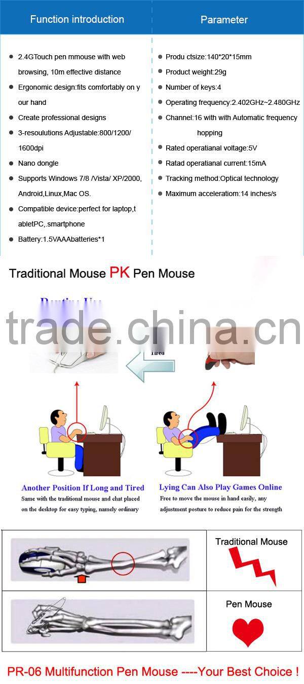 China factory hand writing digital pen mouse