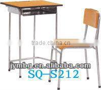 HOT SALE simple school desk and chair SQ-S207