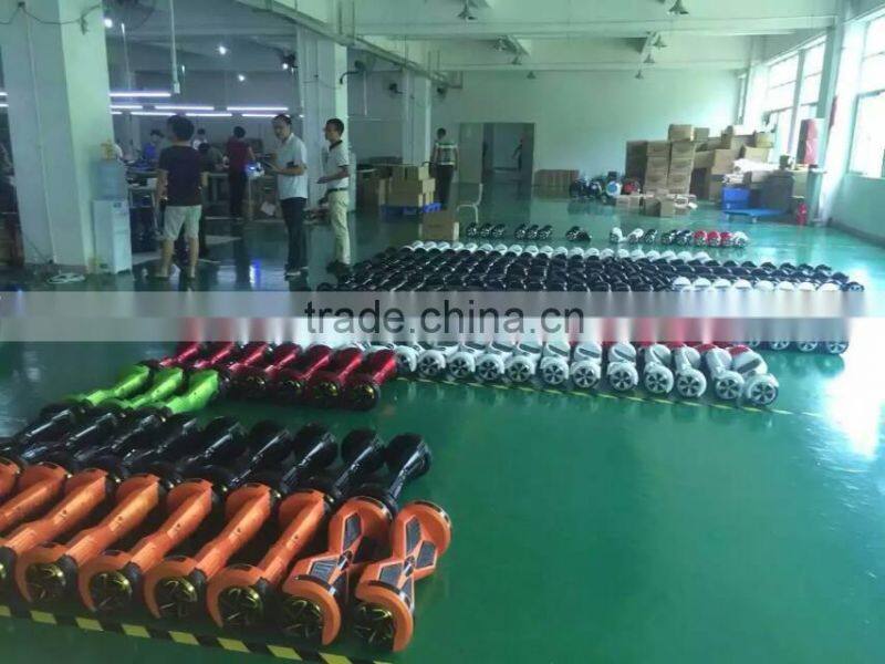 2015 newest 6.5 inch two wheel balance wheel, within led light, bluetooth speaker, OEM/ODM service