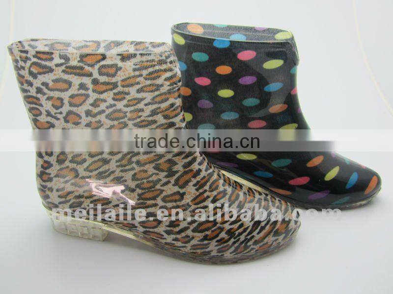 New design women rain boots