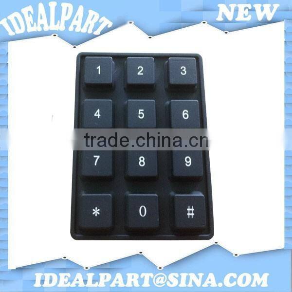 Custom made silicone button rubber keypad