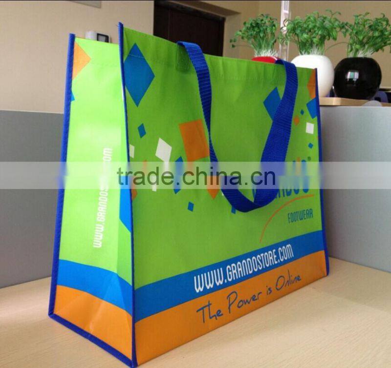 Picture printing non woven polypropylene tote bag