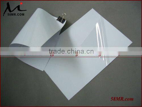 0.2MM-2.0MM Black and White Self-adhesive PVC for Photo Album Pages Sheets