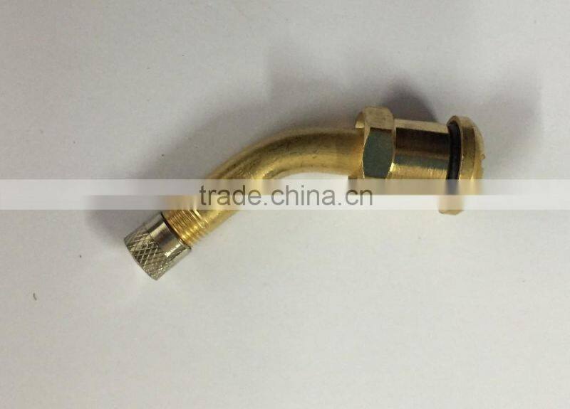 V3.22.1 Tubeless O-Ring Seal Clamp-in Brass Truck & Bus Tire Valve