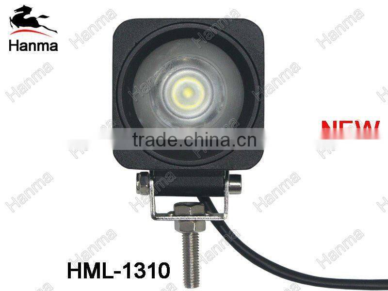 4x4 offroad 10W CREE LED work light, truck, trailer, tractor,boat,mining, adjusted to 20W30W ..SPOT beam,IP67,HML-1310