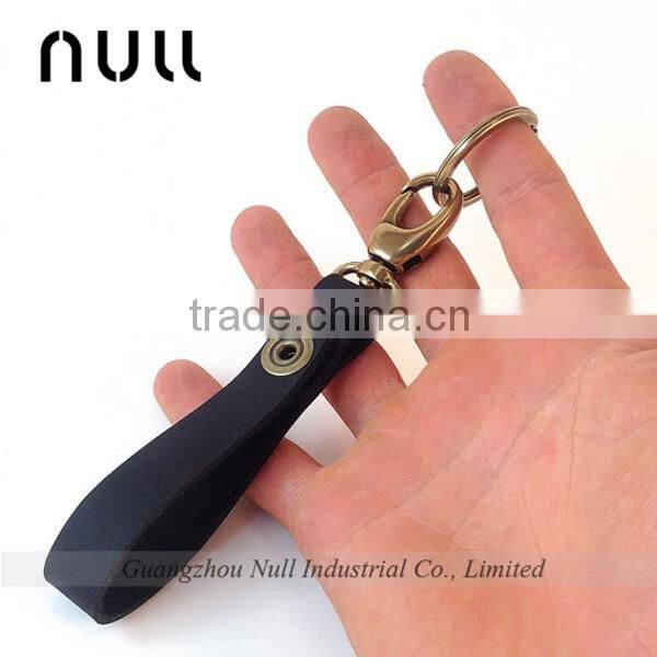 Vintage leather gifts key holder with leather strap