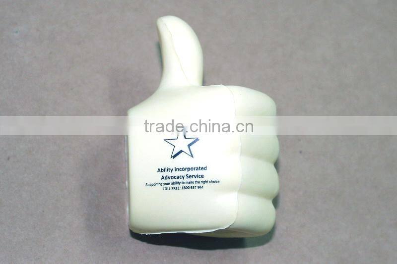 Promotional Toys Stress Reliever Hand Shape PU Stress Ball