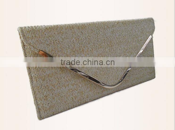 2015 lady clutch bag new fashion envelope clutch purse with chain shoulder many colors bags are available no MOQ free sample