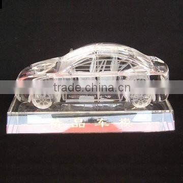 Crystal 3d car models clear traffic models