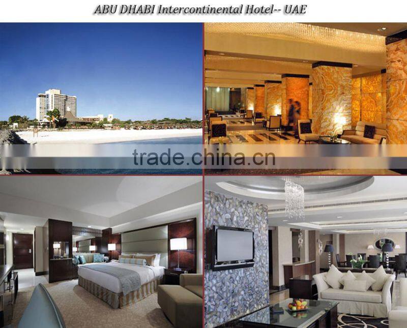 Modern used hotel sofa with coffee table IDM-S073