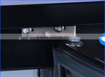 New desigh mini commercial glass door beverage display fridge