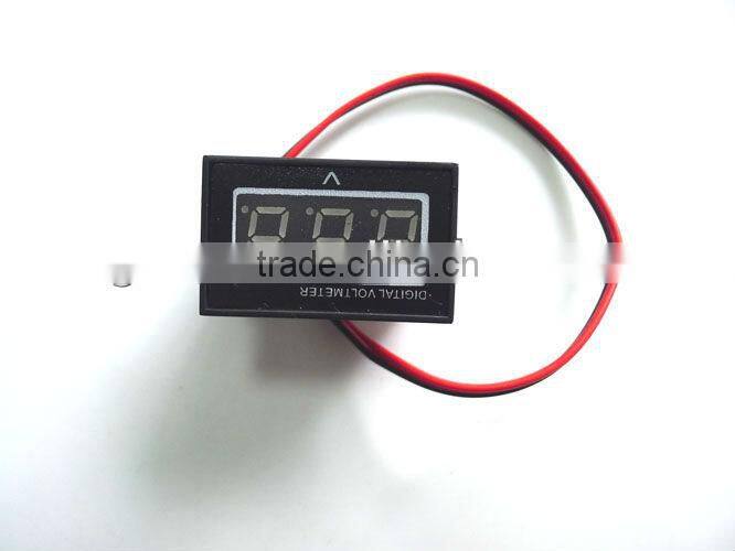 Mini Digital car Voltmeter DC15-120V 24V/36V/48V/96V Waterproof Power volatege Panel Meter