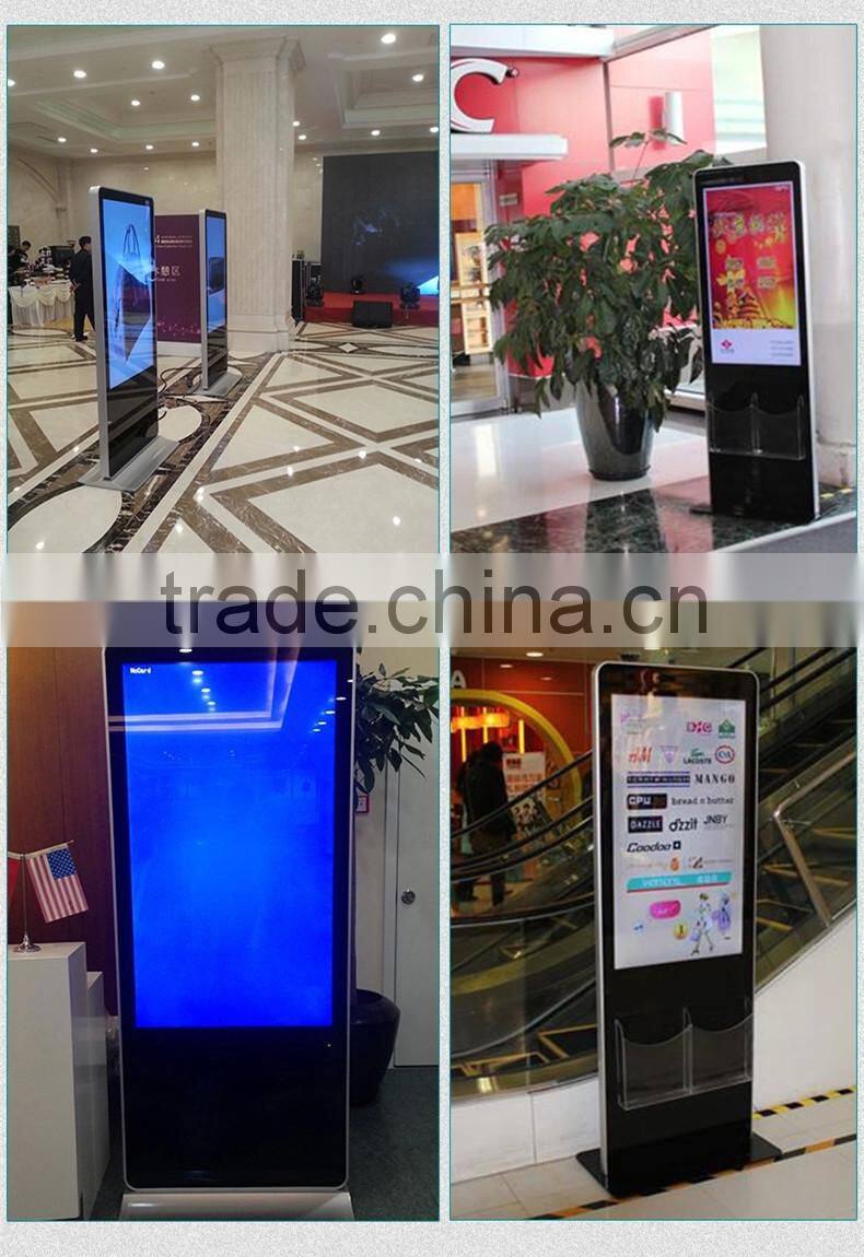 42" infrared ten point touch screen vertical Android advertising player custom logo/shell/function