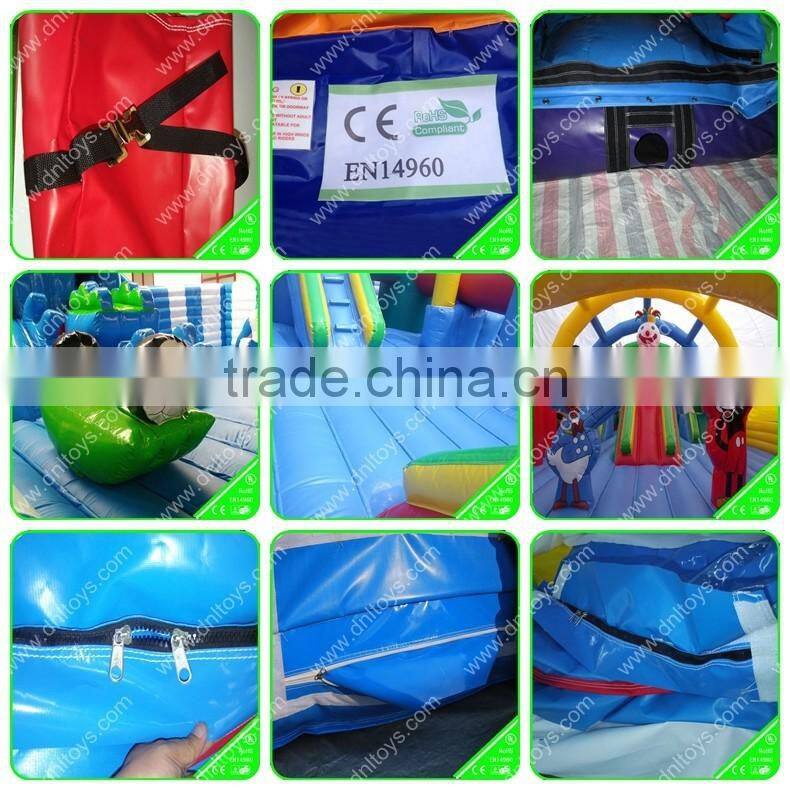 china top quality commercial party use cheap big inflatable playground bouncer slide combos inflatable playing park for sale