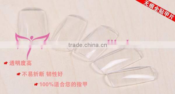10 size Transparent seamless nail tips Fake Nail art tips,artificial nail tips wholesale