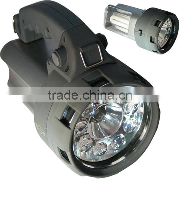 3 in 1 rechargeable 7W watts 12 led camping lantern