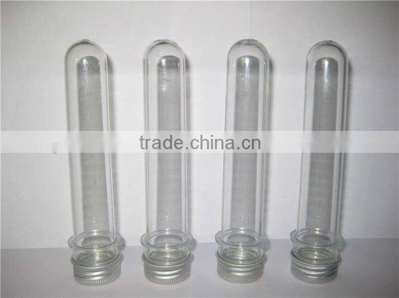 Plastic candy test tube
