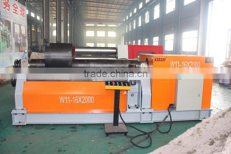 Siemens motor W11 16*2500mm sheet metal rolling machine
