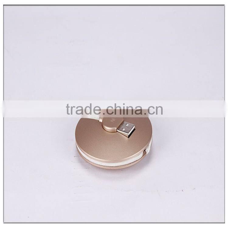 Dual purpose Portable emergency 700mAh Power Bank With Cable For iPhone