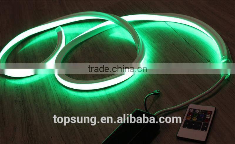 164 feet roll 24V DC square rgb led rope neon for room