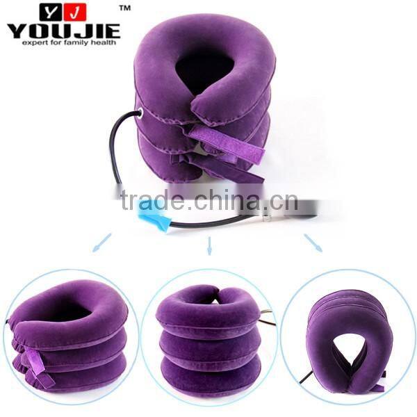 Physical therapy inflatable neck support neck brace for neck fatigue