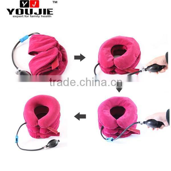 Wholesale factory direct health care adjustable cervical air traction collar for neck pain